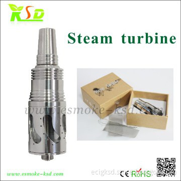 Rebuildable e cigarette Dripping Atomizer Steam turbine Atomizer